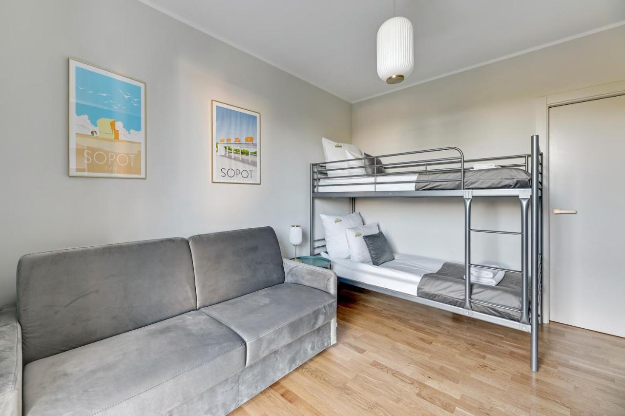 Tarasy Baltyku Seaside, Sauna, Gym & Free Parking By Downtown Apartments Gdańsk Eksteriør bilde