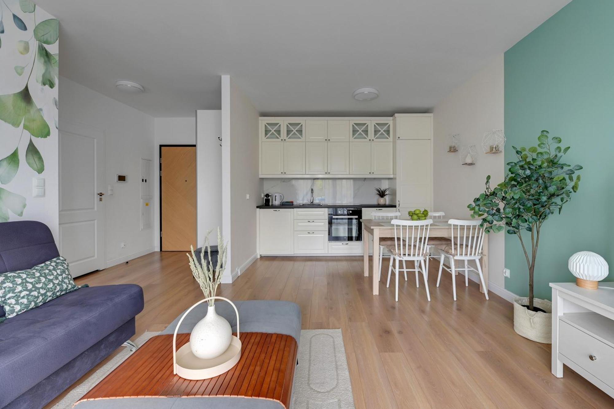 Tarasy Baltyku Seaside, Sauna, Gym & Free Parking By Downtown Apartments Gdańsk Rom bilde