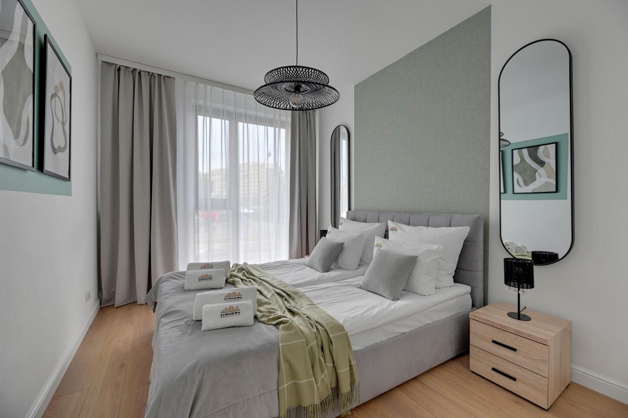 Tarasy Baltyku Seaside, Sauna, Gym & Free Parking By Downtown Apartments Gdańsk Rom bilde